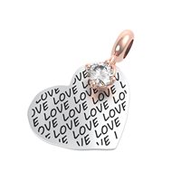 Charm Rerum Donna AMORE in Argento Cristallo 25059 - 25059